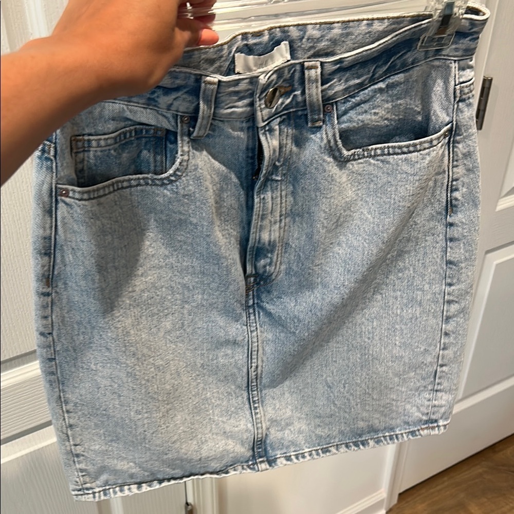 H&M Blue Denim Pencil Skirt - Picture 4 of 4